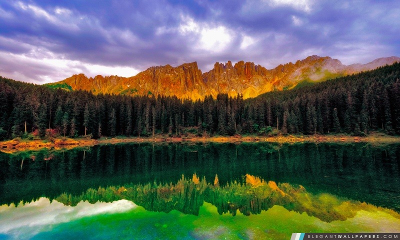 Emerald Lake Dreamscape, Arrière-plans HD à télécharger