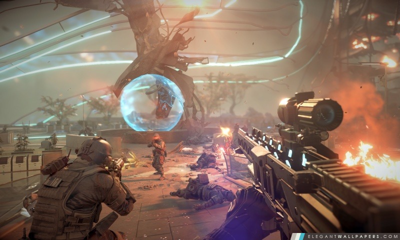 Killzone Shadowfall – PS4 – Combat, Arrière-plans HD à télécharger