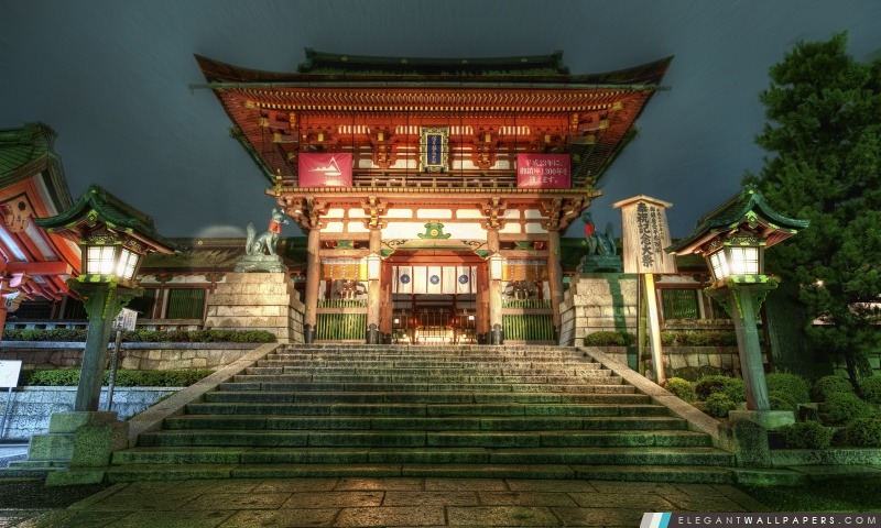 Temple japonais, Arrière-plans HD à télécharger