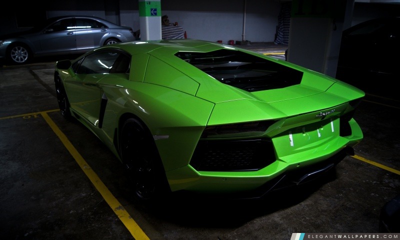 Vert Lamborghini, Arrière-plans HD à télécharger