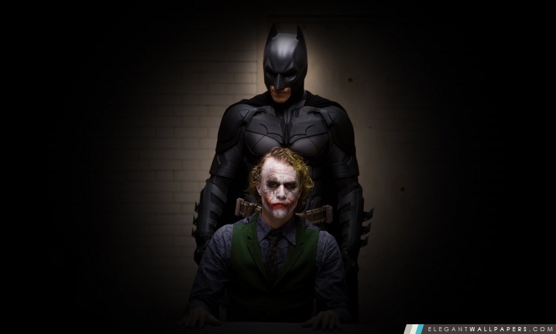 Batman et le Joker, Arrière-plans HD à télécharger