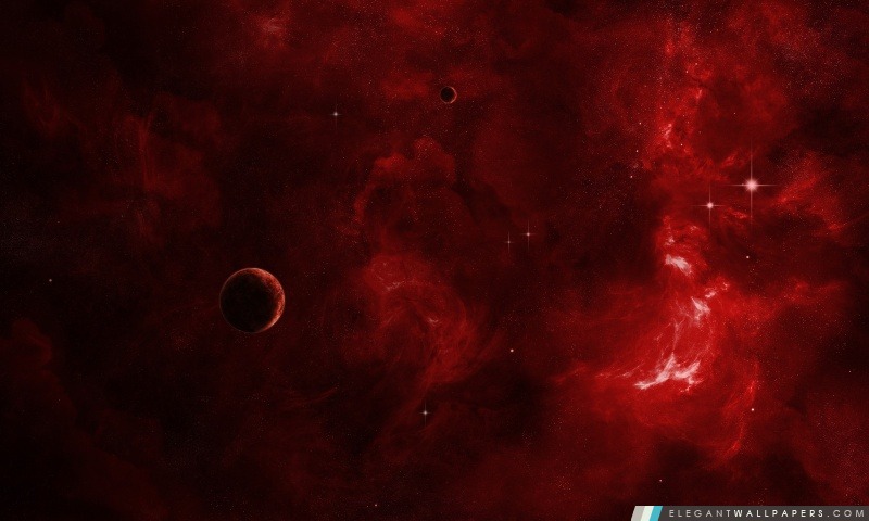 Red Nebula, Arrière-plans HD à télécharger