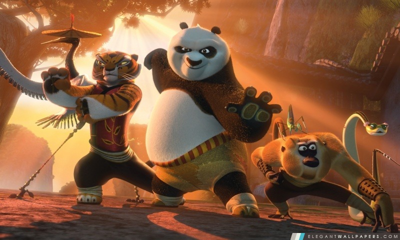 Kung Fu Panda 2, Arrière-plans HD à télécharger