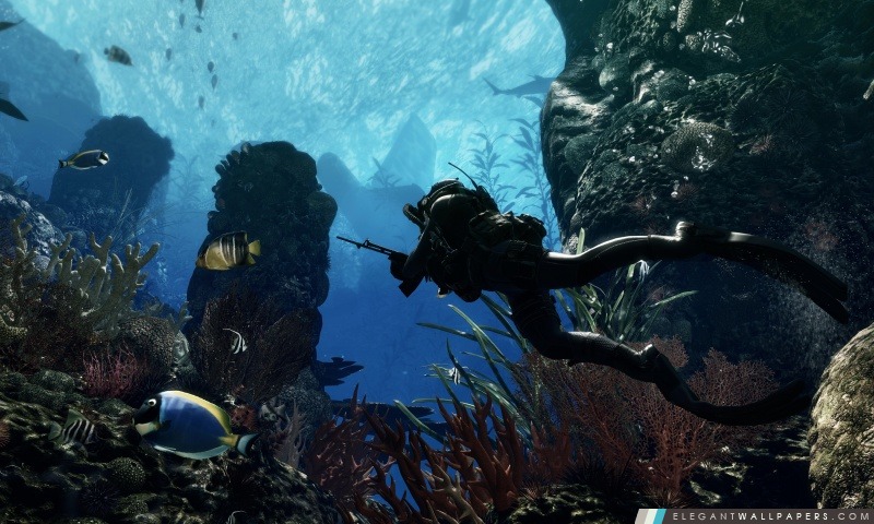 Call Of Duty Ghosts – Deep Underwater, Arrière-plans HD à télécharger