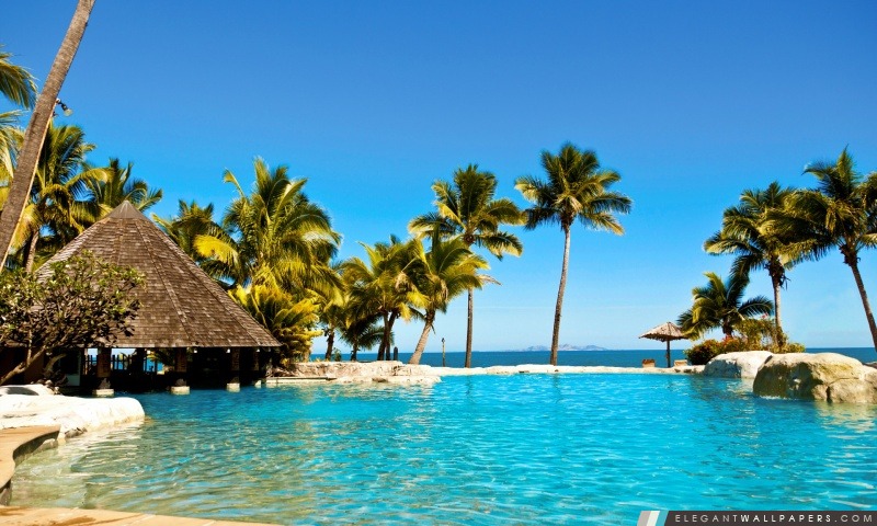 Fidji Resort, Arrière-plans HD à télécharger