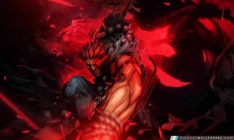 Street Fighter X Tekken – Akuma, Arrière-plans HD à télécharger