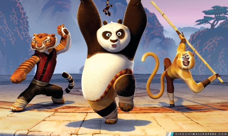 Kung Fu Panda 2 Film, Arrière-plans HD à télécharger
