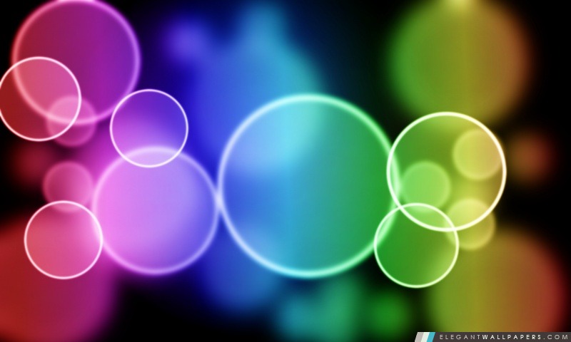 Colorful Bubbles, Arrière-plans HD à télécharger