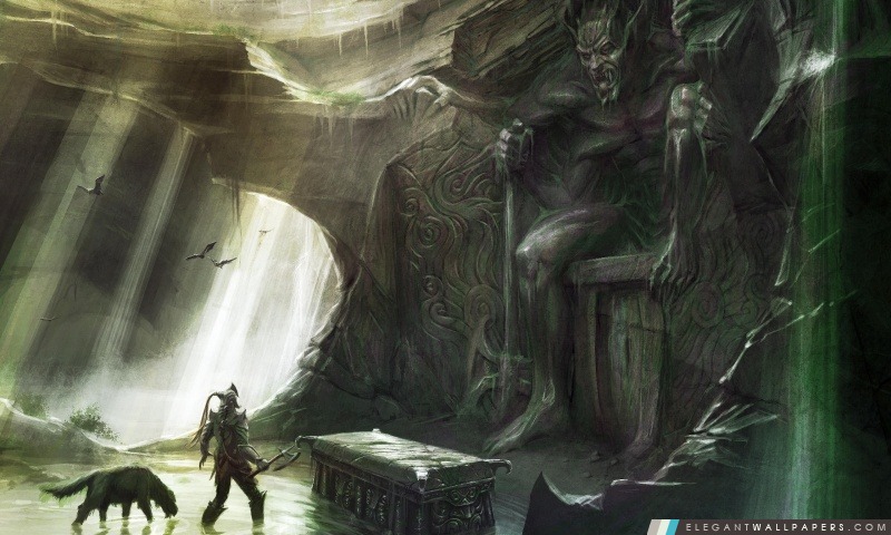 Skyrim The Elder Scrolls, Arrière-plans HD à télécharger