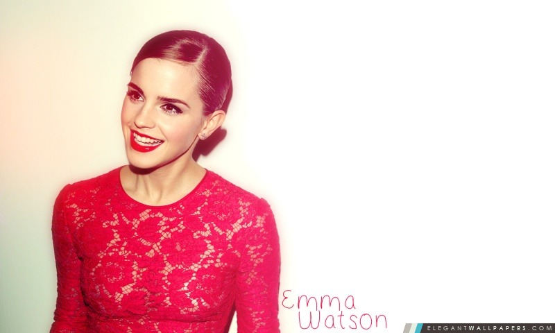 Emma Watson robe rouge (2012), Arrière-plans HD à télécharger