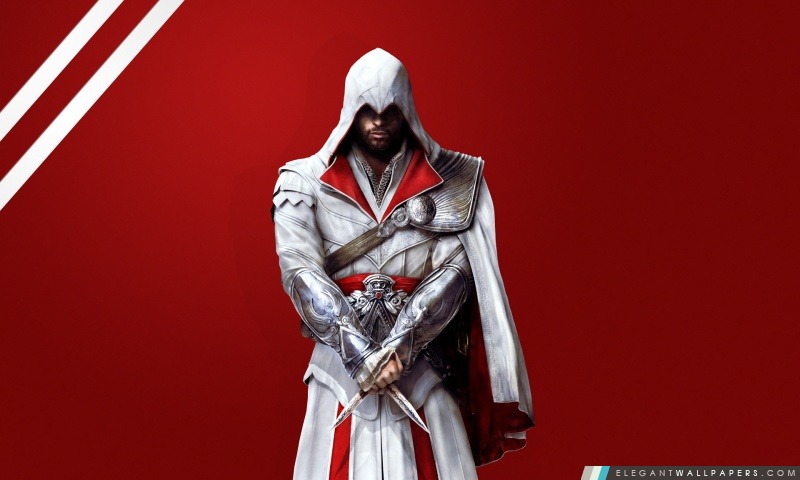Assassin Creed Brotherhood – Ezio, Arrière-plans HD à télécharger