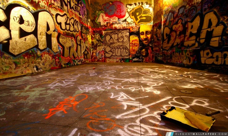 Chambre Graffiti, Arrière-plans HD à télécharger