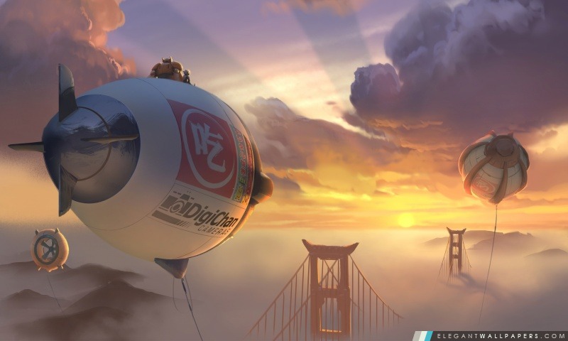 Big Hero 6 2014, Arrière-plans HD à télécharger