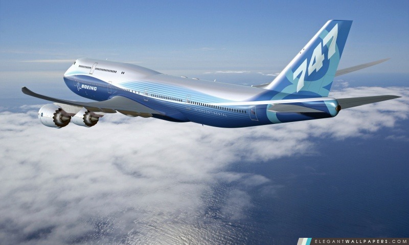 Boeing 747 8 Intercontinental, Arrière-plans HD à télécharger