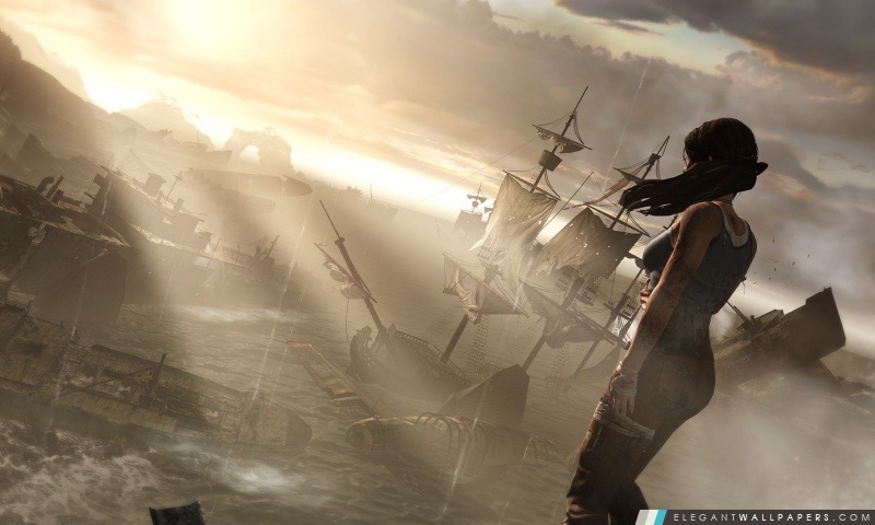 Lara Croft Survivor (2013 Tomb Raider), Arrière-plans HD à télécharger