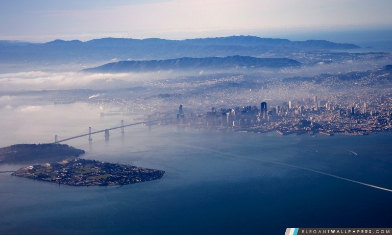 La baie de San Francisco, Arrière-plans HD à télécharger