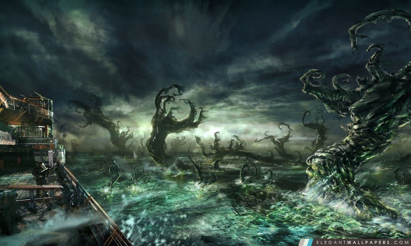 Gears Of War 3 Concept Art, Arrière-plans HD à télécharger