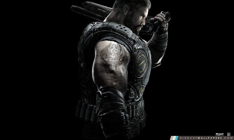 Gears Of War 3 Dominic Santiago, Arrière-plans HD à télécharger