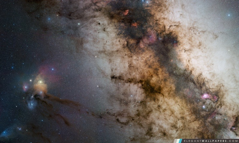 Partie de Voie Lactée, Arrière-plans HD à télécharger