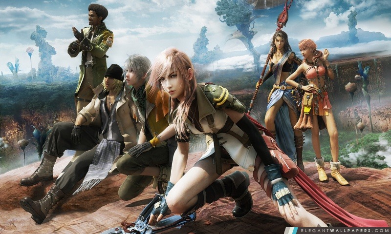 Final Fantasy XIII, Arrière-plans HD à télécharger