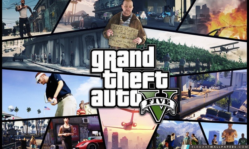 Grand Theft Auto V 2012, Arrière-plans HD à télécharger