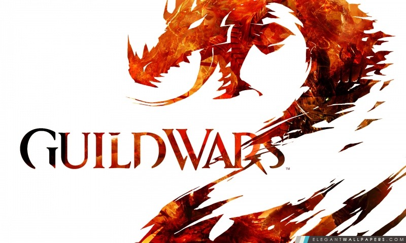 Guild Wars 2 Logo, Arrière-plans HD à télécharger