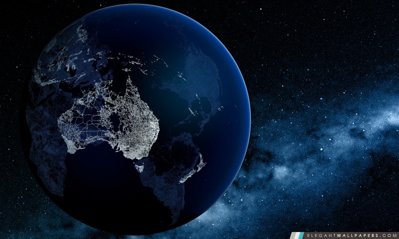 Australie vu de l'espace, Arrière-plans HD à télécharger