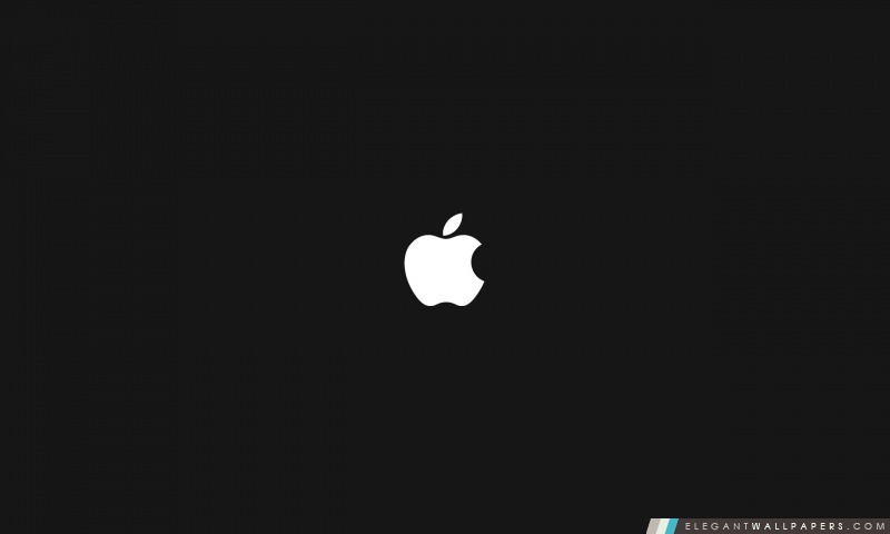 Apple Sur Fond Noir, Arrière-plans HD à télécharger