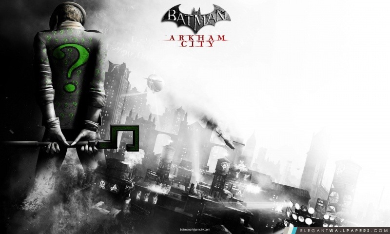 Batman Arkham City – Riddler, Arrière-plans HD à télécharger