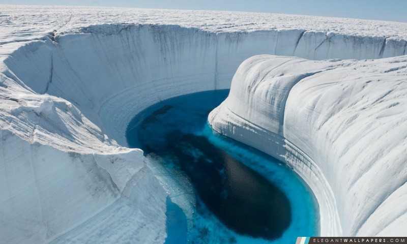 Canyon Ice – Groenland, Arrière-plans HD à télécharger