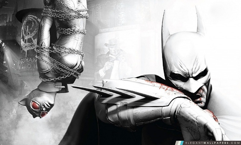 Batman Arkham City – Batman & Catwoman, Arrière-plans HD à télécharger