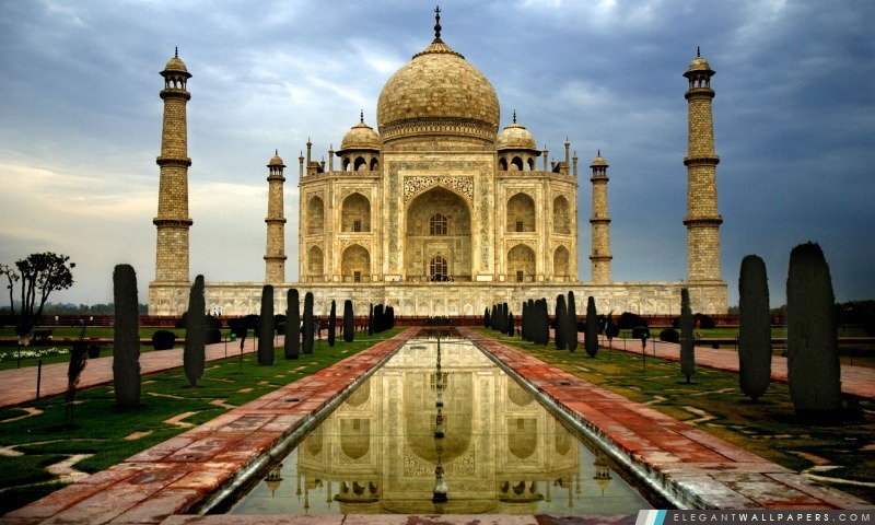 Taj Mahal en Inde, Arrière-plans HD à télécharger