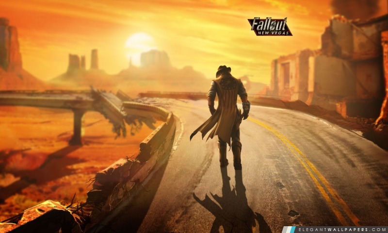 Fallout New Vegas Lonesome Road, Arrière-plans HD à télécharger