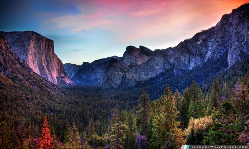 La vallée de Yosemite, Arrière-plans HD à télécharger