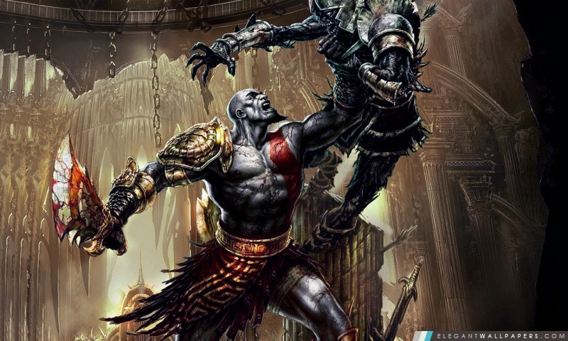 God Of War III, Arrière-plans HD à télécharger