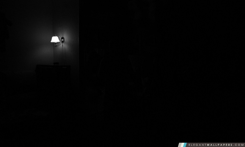 Lampe In Darkness, Arrière-plans HD à télécharger