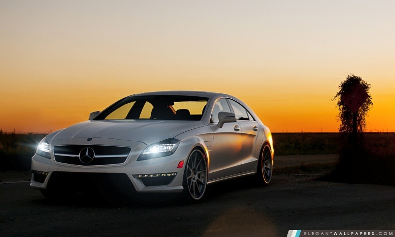 Mercedes-Benz voiture de luxe, Arrière-plans HD à télécharger