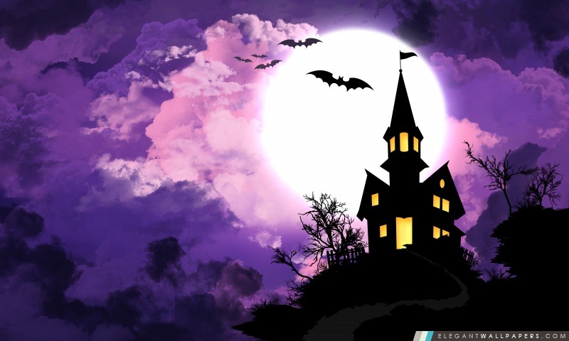 Spooky Halloween, Arrière-plans HD à télécharger