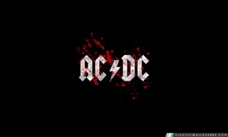 AC / DC Logo de sang, Arrière-plans HD à télécharger