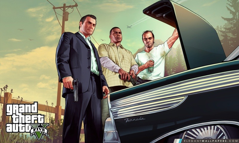 Grand Theft Auto V – The Trunk, Arrière-plans HD à télécharger