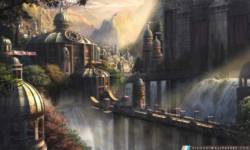 City Of Elfs, Arrière-plans HD à télécharger