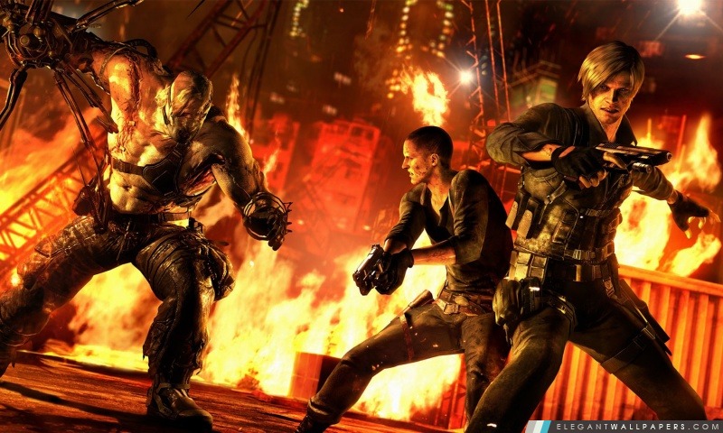 Resident Evil 6 Jeu, Arrière-plans HD à télécharger