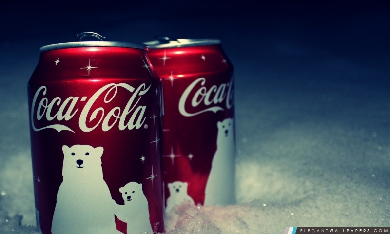 Coca-Cola de Noël, Arrière-plans HD à télécharger