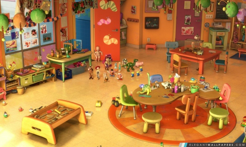 Toy Story 3 maternelle, Arrière-plans HD à télécharger
