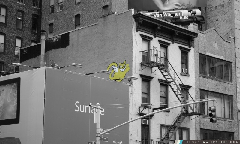 New York Caractère de graffiti, Arrière-plans HD à télécharger