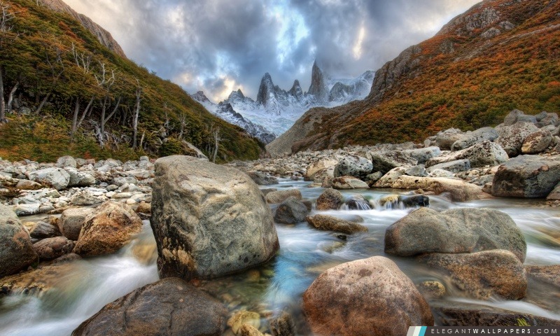 River Mountain En Argentine, Arrière-plans HD à télécharger