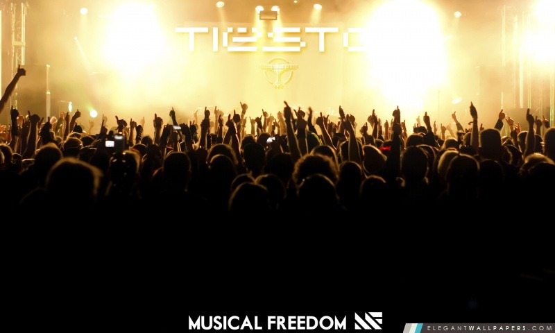 Tiesto Concert et la liberté musicale, Arrière-plans HD à télécharger