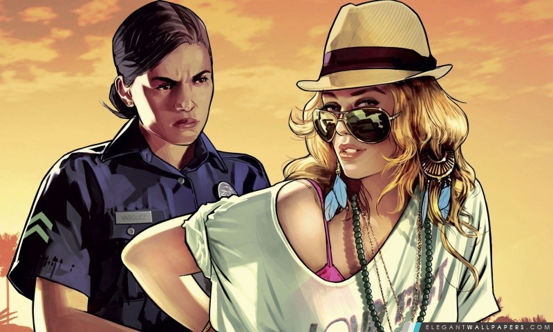 Grand Theft Auto: V, Arrière-plans HD à télécharger