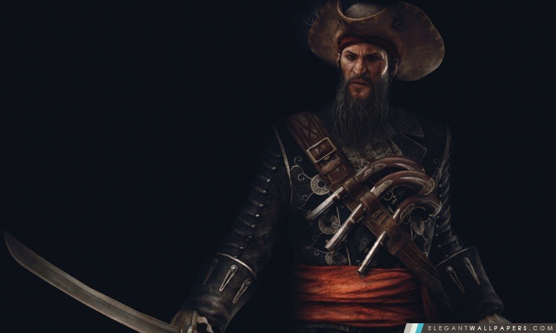 Blackbeard Assassins Creed IV Black Flag, Arrière-plans HD à télécharger