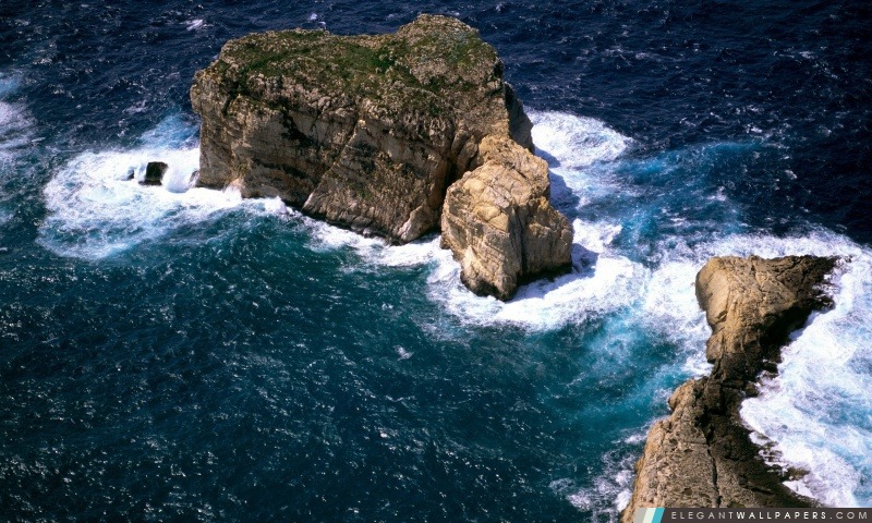Fungus Rock Gozo, Arrière-plans HD à télécharger